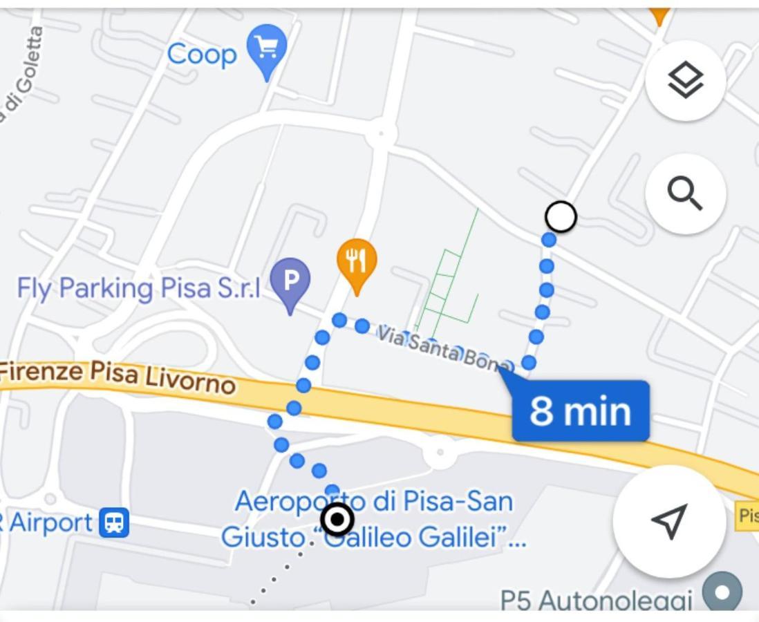 Casa Luna - Airport Пиза Экстерьер фото